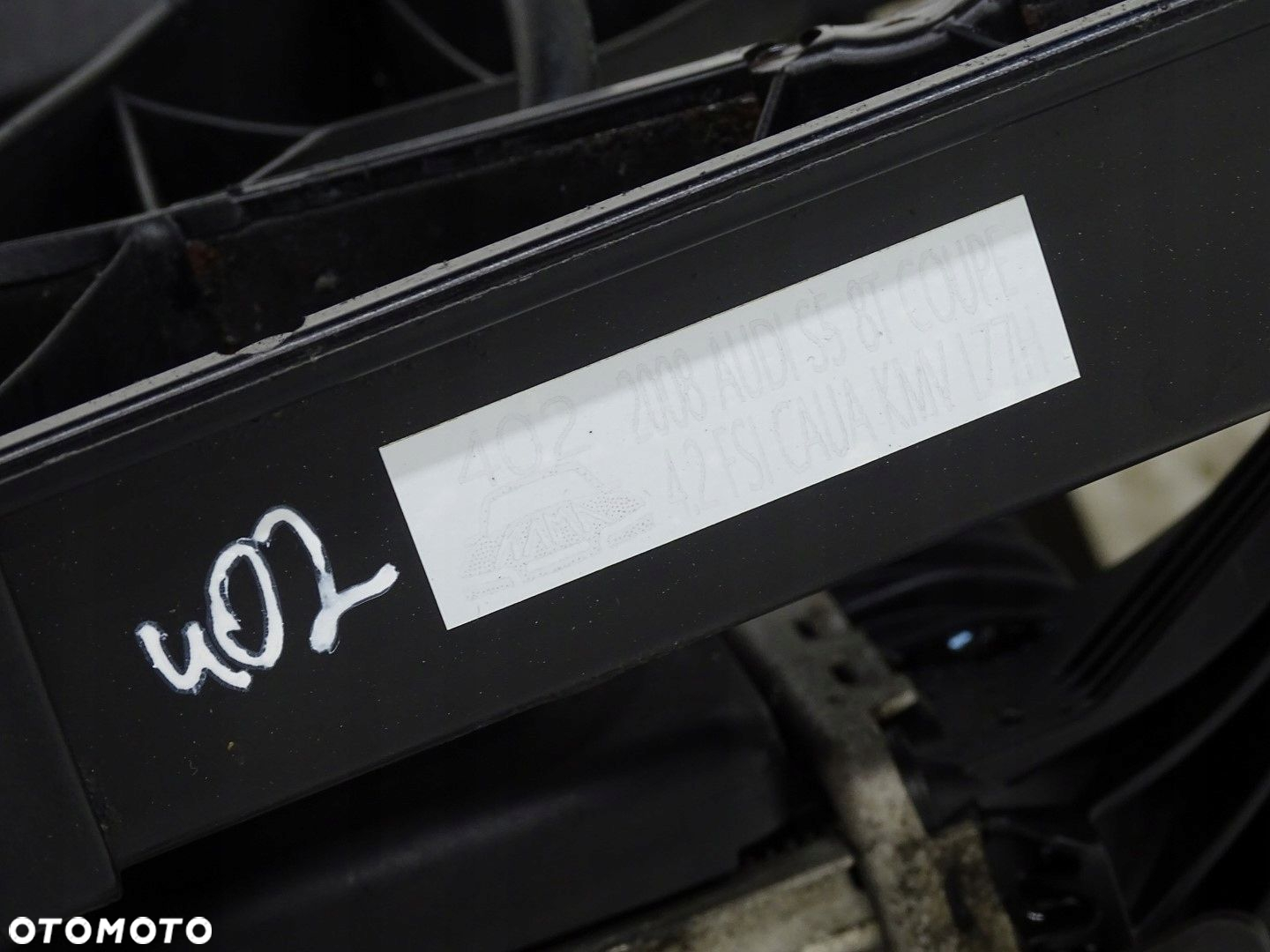 KPL PAS PRZÓD PRZEDNI WZMOCNIENIE CHŁODNICE BELKA AUDI S5 8T 4.2 FSI V8 - 12
