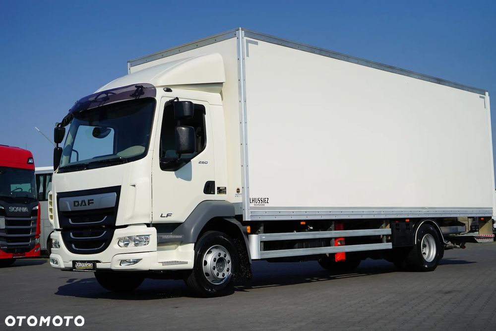 DAF / LF / 260 / ACC / EURO 6 / KONTENER + WINDA / 18 PALET / ŁAD. 8 585 KG, - 28