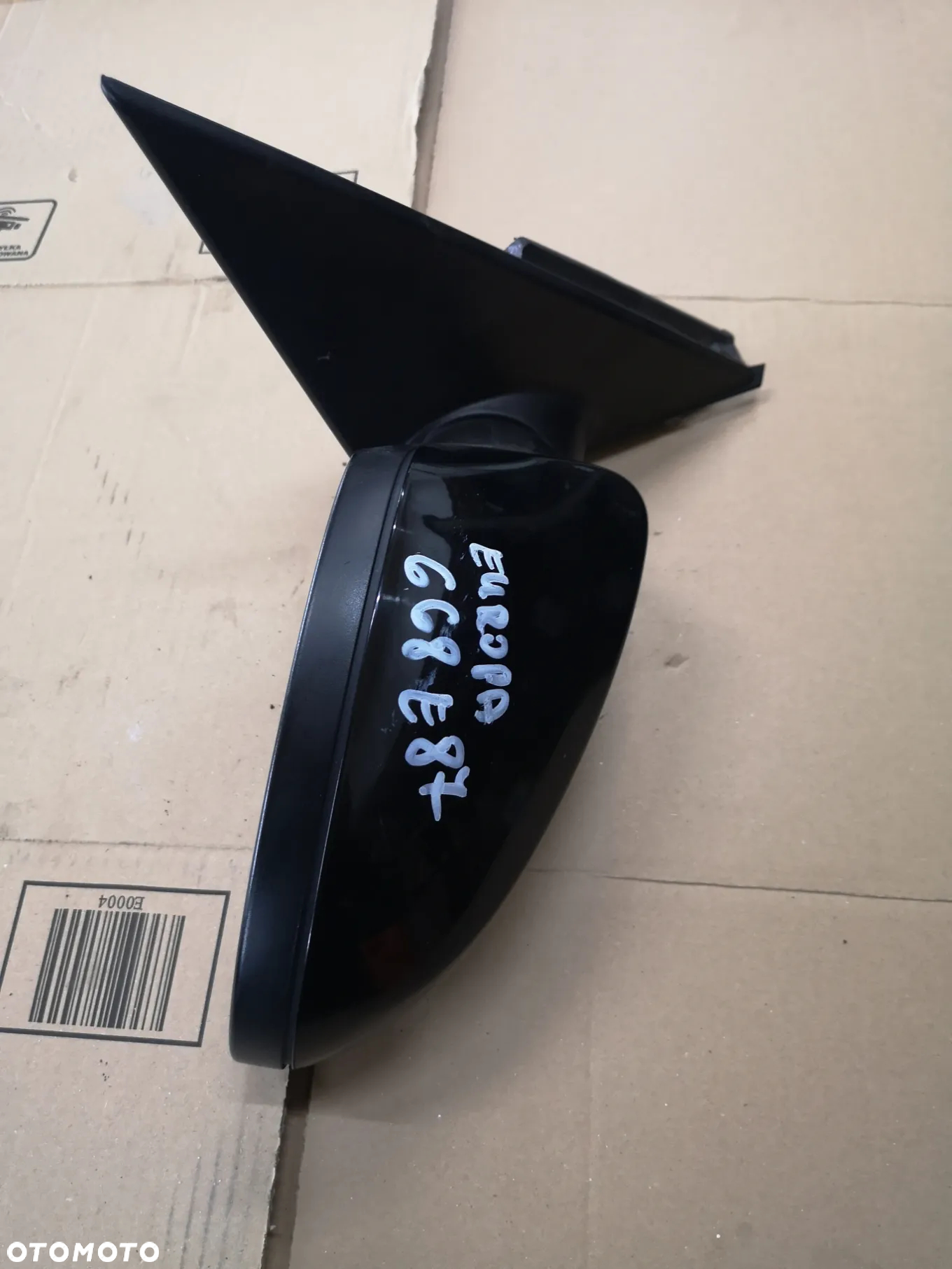 LUSTERKO PRAWE BMW 1 E87 668 3 PINY EUROPA SCHWARZ II - 3