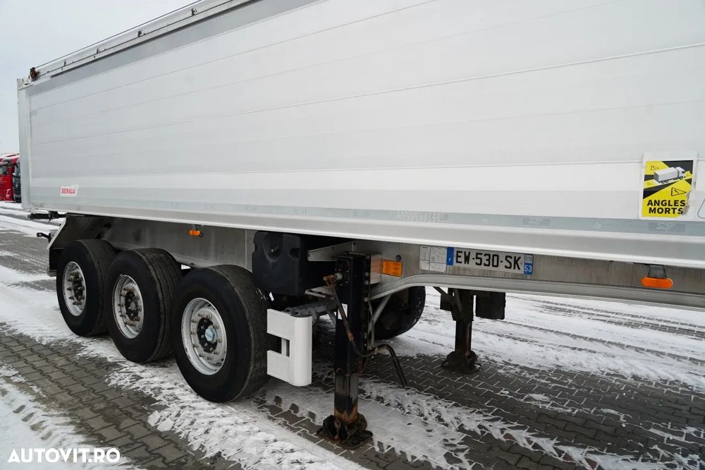 Benalu BASCULĂ BENALU / 27 m³ / ALUMINIU / AXĂ RIDICATĂ / GREUTATE: 5.100 KG / PERDĂ ELECTRICĂ - 9