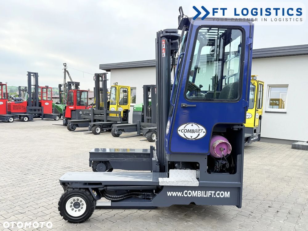 Combilift WÓZEK CZTEROKIERUNKOWY - WIELOKIERUNKOWY | COMBILIFT C4000S | GAS | TRIPLEX 5550MM | POZYCJONER WIDEŁ | WOLNY SKOK | NOWE OPONY | PO SERWISIE | STAN IDEALNY | Szeroka oferta wózków czterokierunkowych i bocznych, dopasowanych do różnorodnych potrzeb i zastosowań - 11