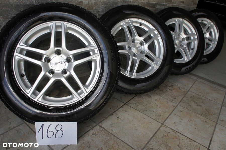 NR 168 Koła Zima Alufelgi AUDI A6 225/60/16 Pirelli Sottozero - 1