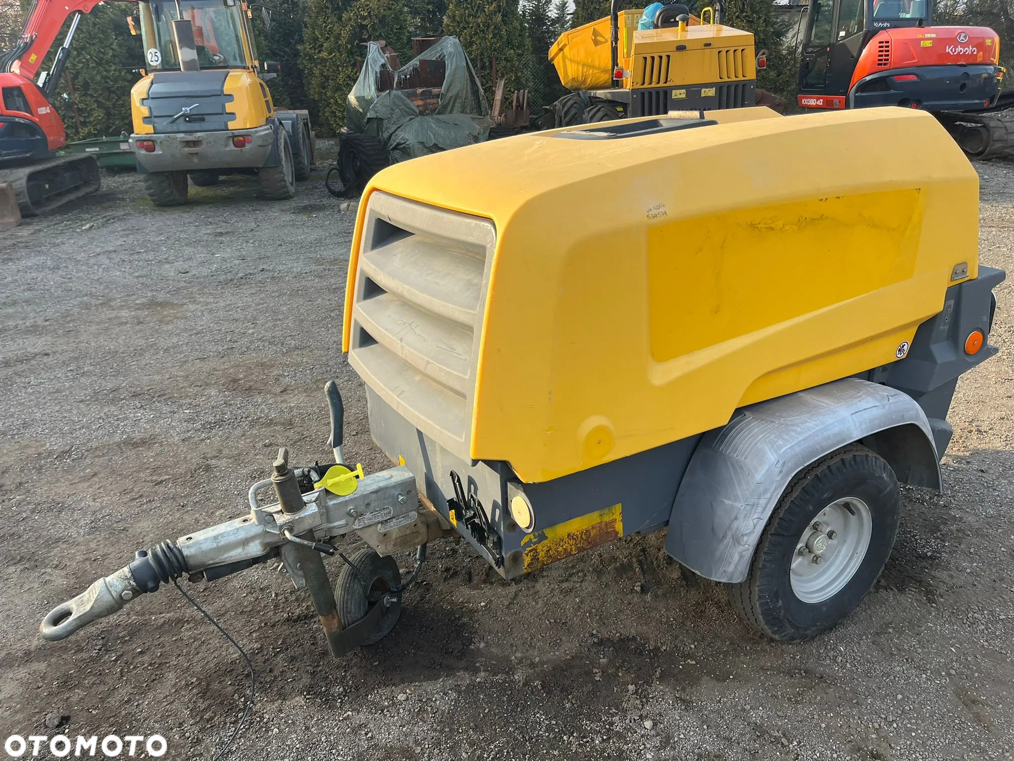 Kompresor, sprężarka śrubowa Atlas Copco XAS48, 2,5m3/min, 2018r. - 2