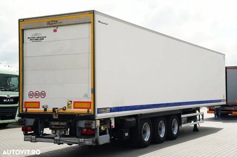 Chereau REFRIGERAT / TRANSPORT VECTOR 1950 MT / MULTIMEMBRE / AXĂ RIDICATĂ / LIFT 2.500 KG  / OBLOANĂ RULANTĂ - 7
