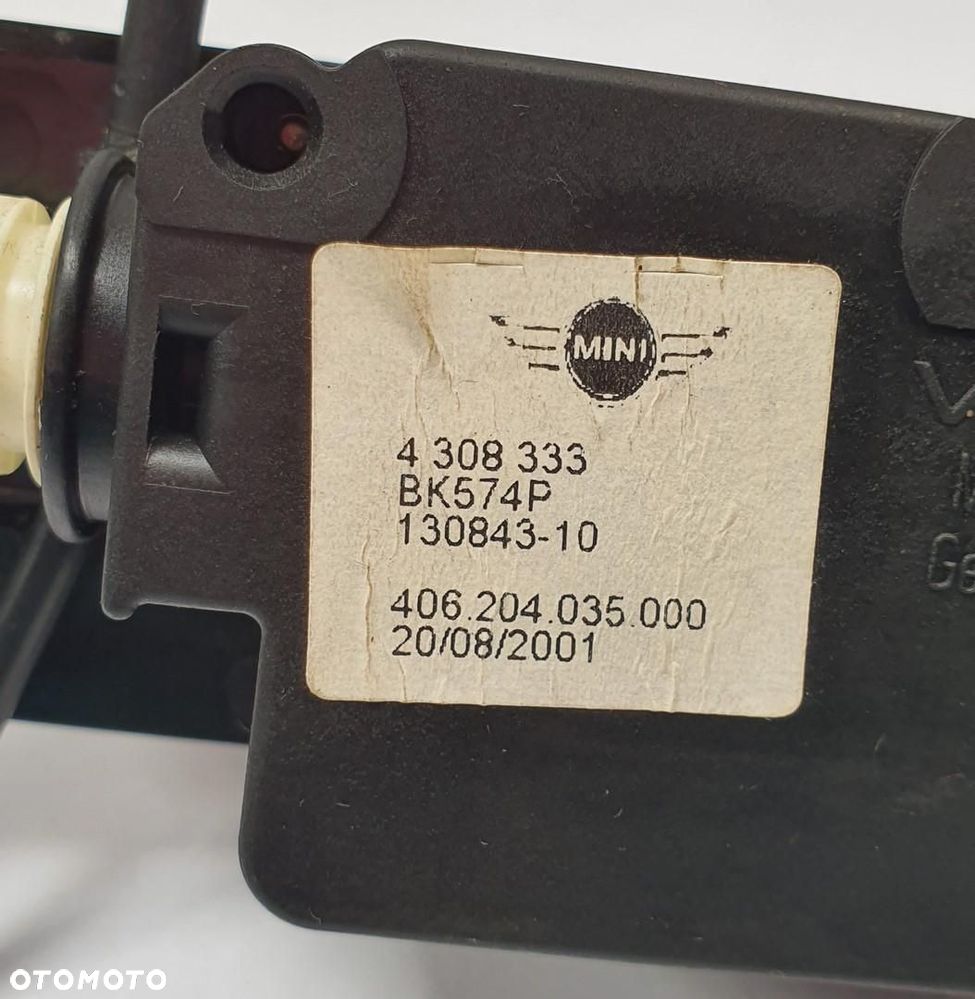 SIŁOWNIK KLAPKI WLEWU MINI COOPER R50 R53 4308333 - 4