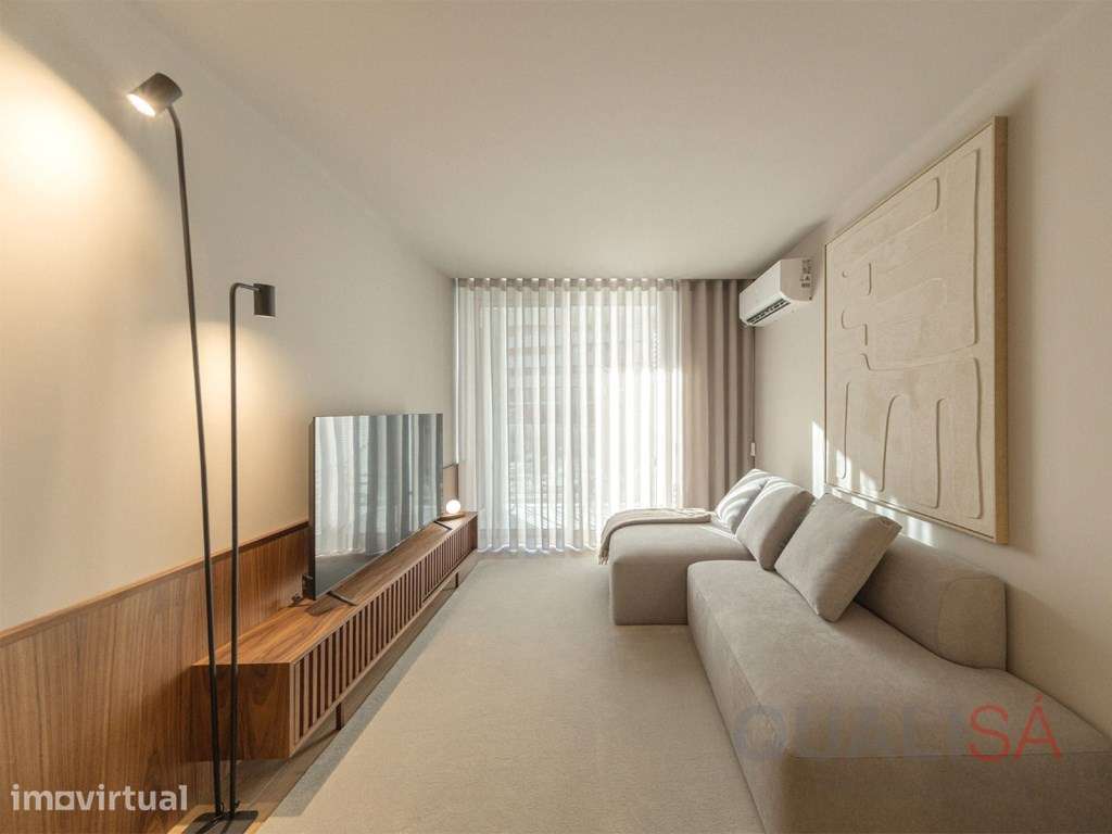 Apartamento T1 novo com varanda e lugar de garagem em S. Vítor em B... - Grande imagem: 4/17