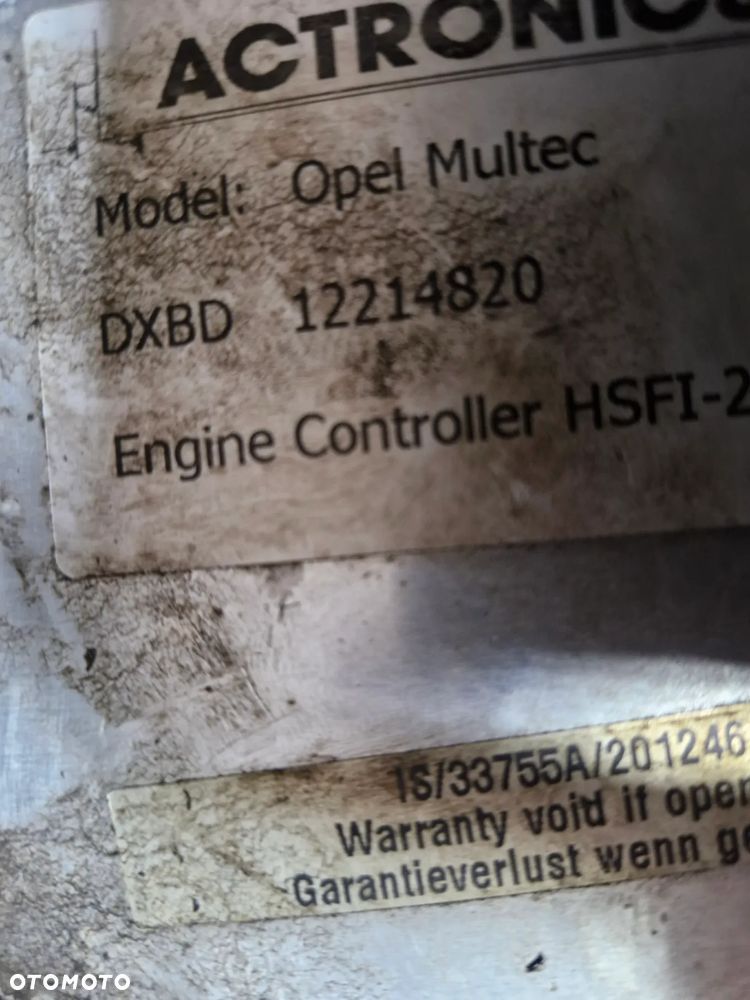 sterownik / komputer Opel Meriva A - 4