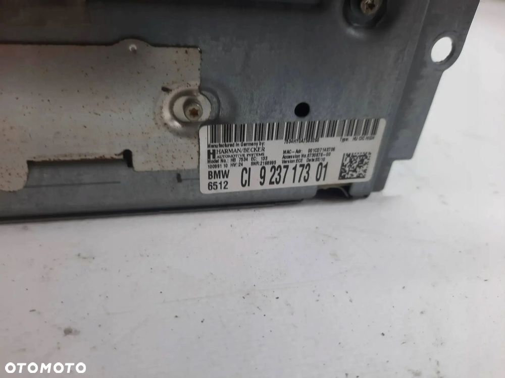 RADIO NAWIGACJA CZYTNIK BMW 5 F10 F11 CIC 9237173 - 7
