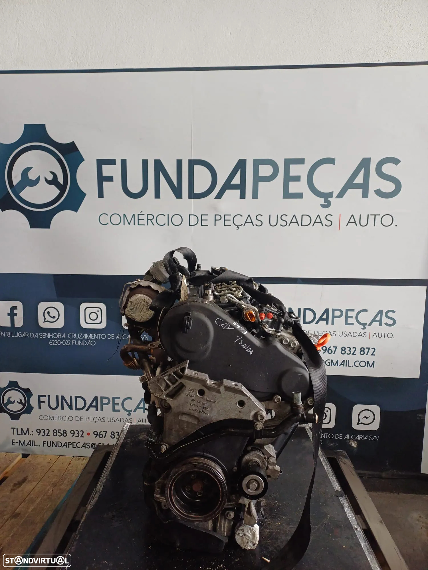 Motor Volkswagen Touran 1.6TDi 105Cv Ref: CAY - 2