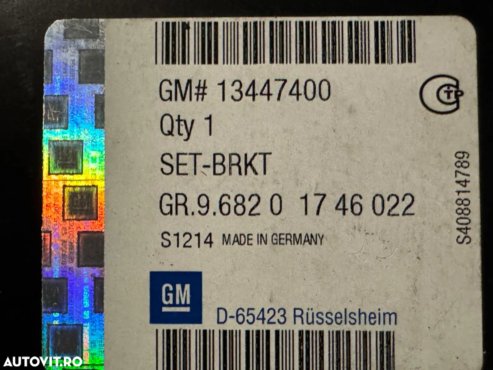 13447400 | Opel Flex Connect | Suport Ipad Mini - 3
