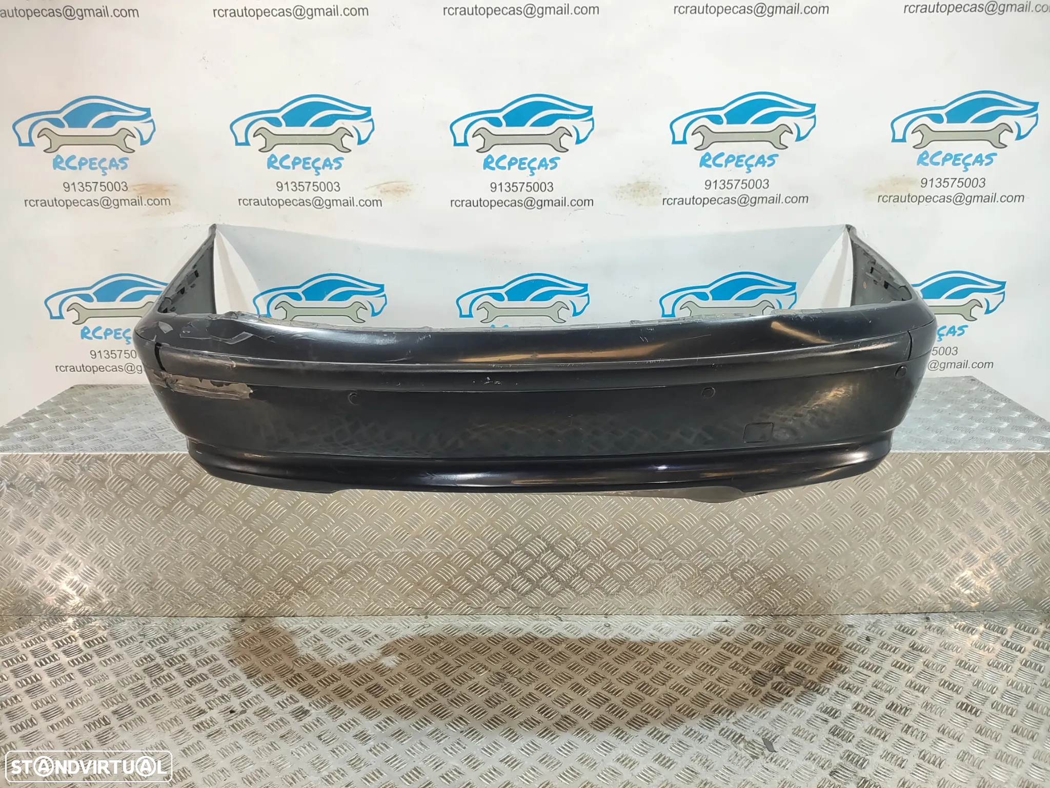 PARACHOQUES TRASEIRO TRÁS ORIGINAL BMW SERIE 3 E46 SEDAN CARRO FASE II 2 51127030587 7030587 SENSORES PARA-CHOQUES PARA CHOQUES - 2