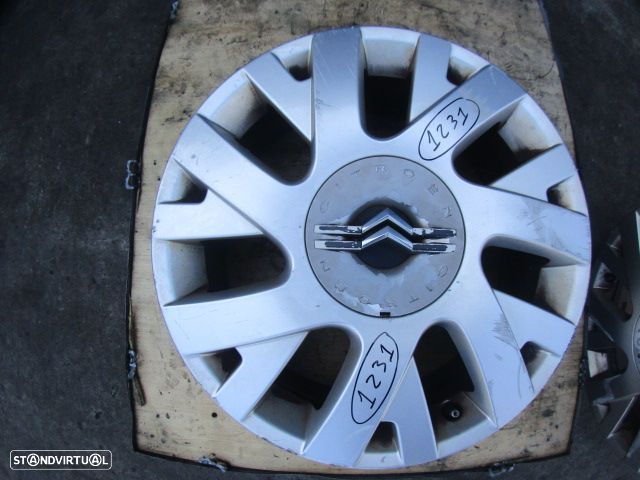 Jogo De Jantes Jgjant1231 CITROEN C4 2005 1.6HDI 109CV 3P CINZA 26 6.5X17 4X108 64.9MM - 1