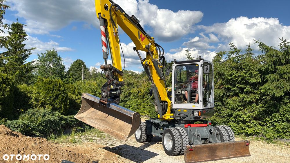 Wacker Neuson Koparka Kołowa 6 TON Wacker NEUSON 6503 -2 Pług Ramię Long 3 Łamane POWERTILT Lenhoff Klimatyzacja łyżki przedsiębierne MS03 6503 ew65 wiertnica  Takeuchi TB175W Yanmar B75W widły grabie - 12