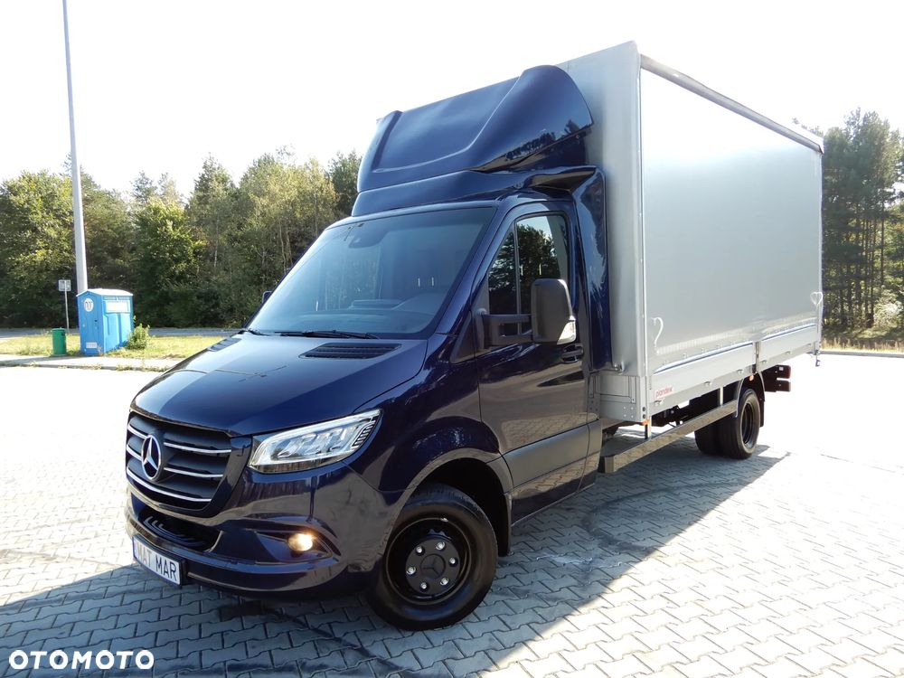 Mercedes-Benz Sprinter 519 CDI V6 3.0 CDI 190 KM FIRANA X 2 Skrzynia 4.52 Cm 9 E.Palet Dach Suwany Lakier Metalik Rozstaw Osi 4325 mm WZMACNIANY Stan Auta NOWY JEDYNY TAKI PRAWDZIWY UNIKAT - 7