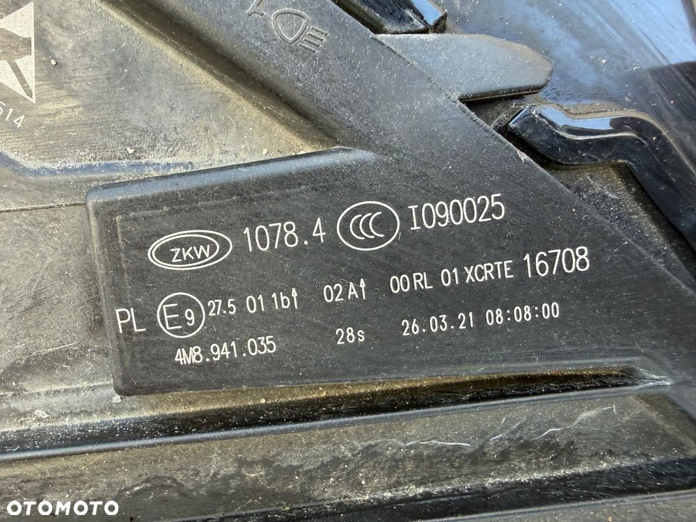 Audi Q8 RSQ8 SQ8 lampa full led matrix lewa prawa komplet - 13