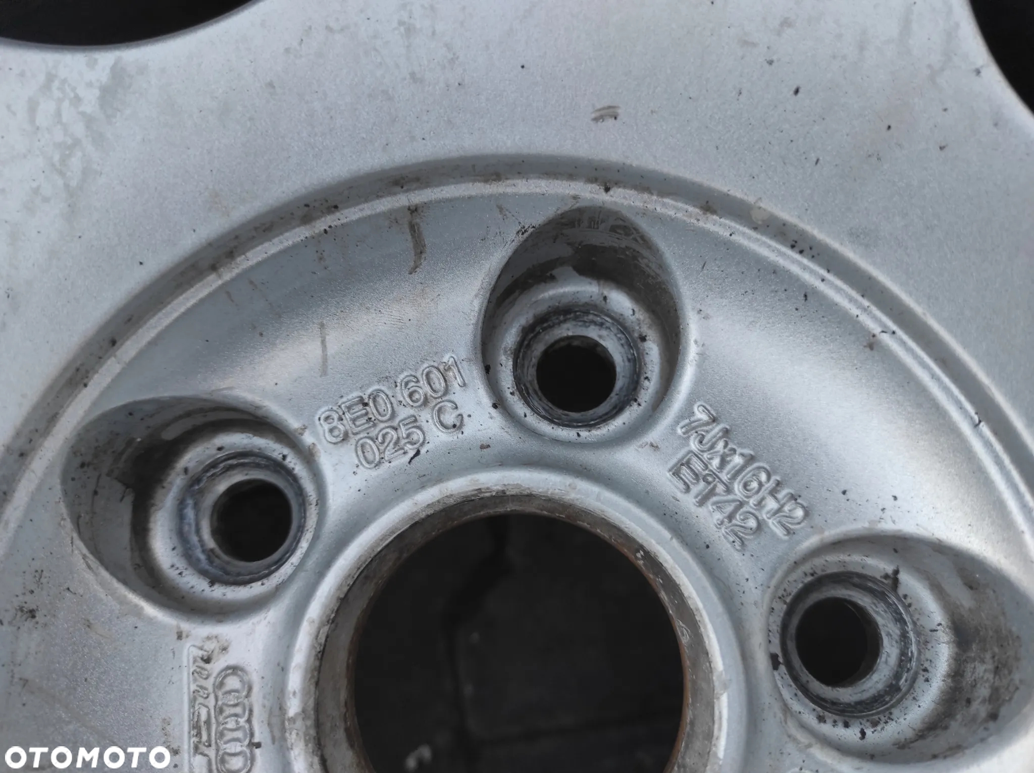 FELGI ALUMNIOWE ALUFELGI KOŁA S LINE RACING 5X112 7Jx16H2 ET42 8E0601025C VW AUDI SEAT SKODA WYSYŁKA !!!! - 5