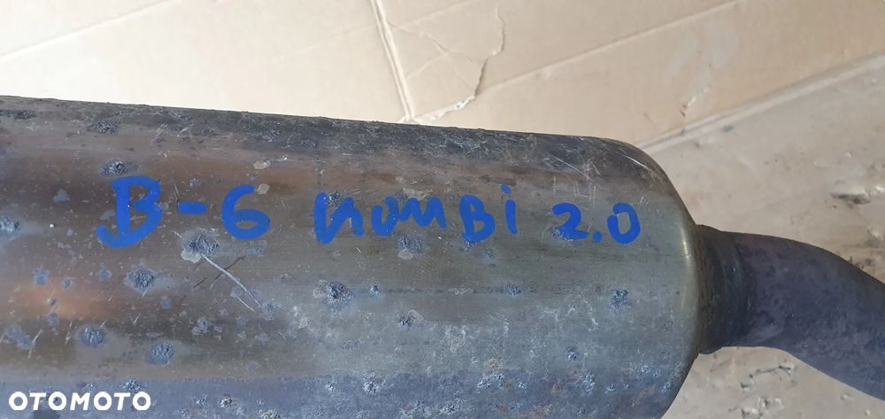 Tłumik środkowy wydech rura VW Passat B6 2.0 TDI 3C0253211E - 6