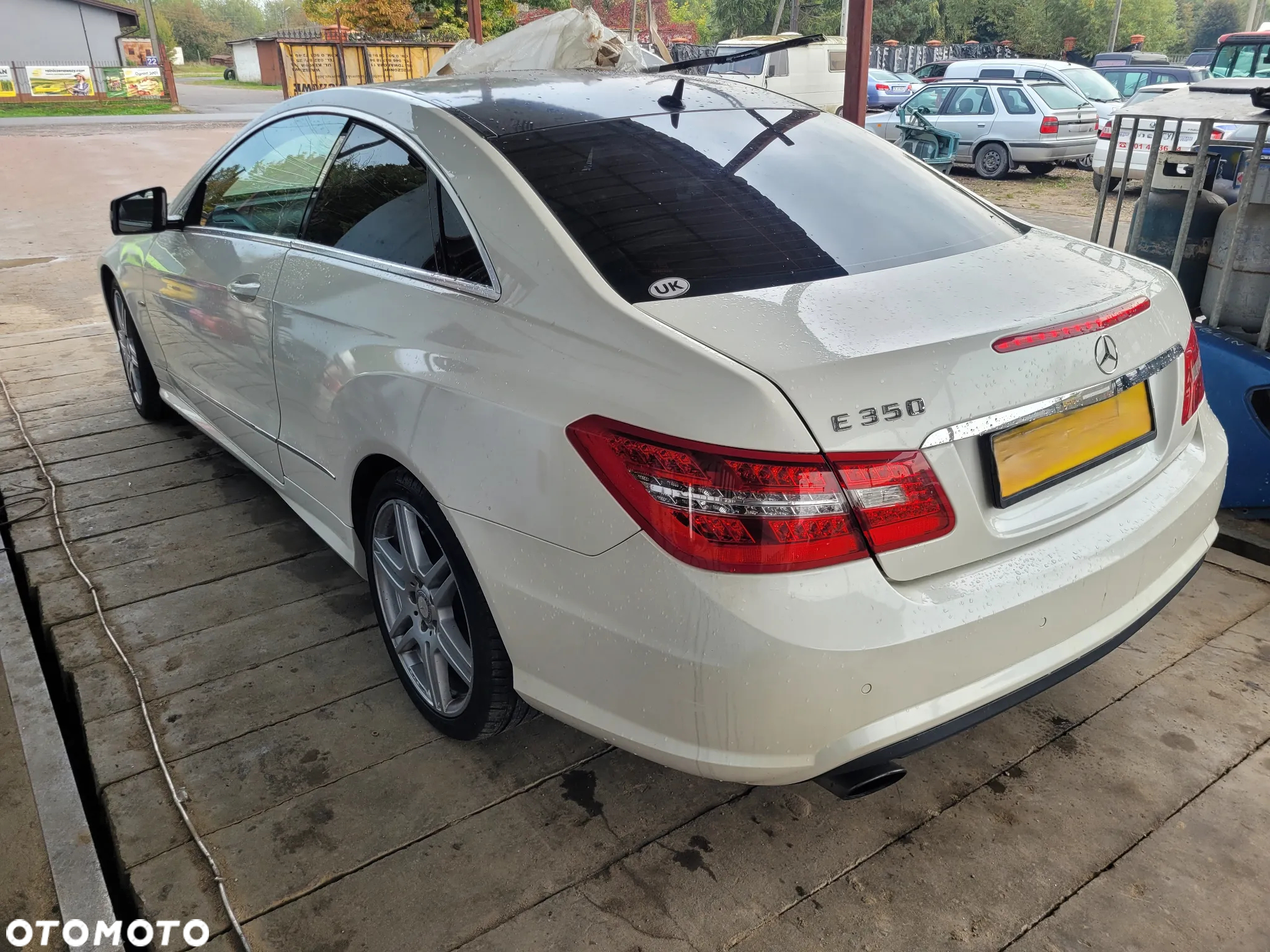 MERCEDES E KLASA W207 COUPE ANGLIK 799U maska pokrywa silnika klapa bagażnika zderzak lampa reflektor pas przedni - 3