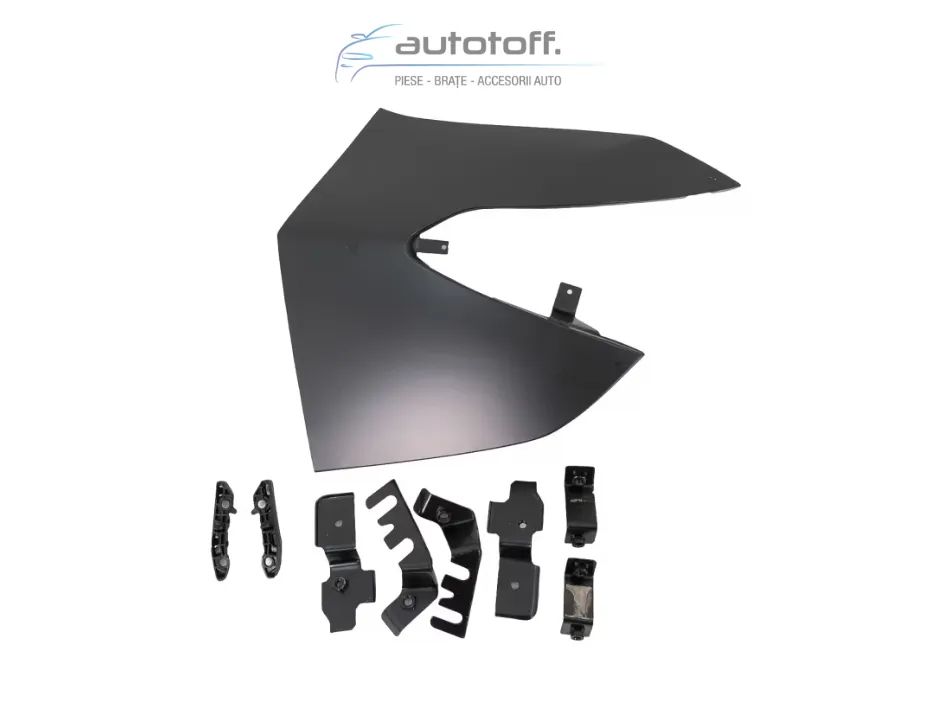 Pachet exterior compatibil cu Mercedes C-Class W205  (2018-2022) Conversie la W206 C63 Design - 15