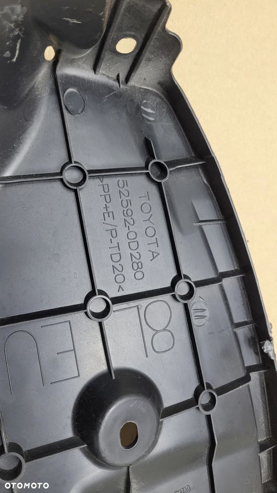 NOWY Yaris III chlapacz nadkola zderzak lewy tył 14-20 - 3