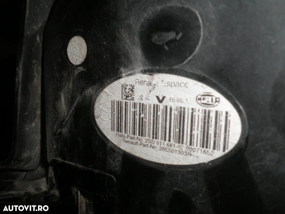 Stop stanga / dreapta Renault Espace V 265558109R 265501303R - 2