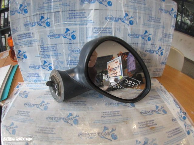 Espelho Esp3822 FIAT 500 2 FASE 1 2009 1.3JTD 75CV 3P BRANCO DRT ELETRICO 3 PINOS - 1