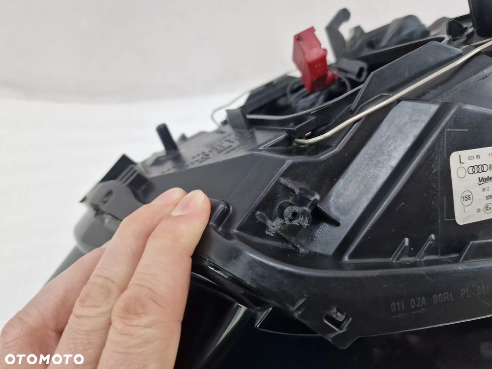 AUDI Q5 8R0 LIFT 11- LEWA LAMPA PRZEDNIA PRZÓD XENON + LED , 8R0941031C , NR AUKCJI LPP51 - 14