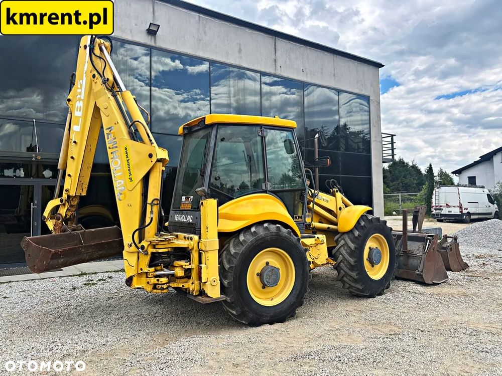 New Holland LB 115 - 4PS KOPARKO-ŁADOWARKA 2000R MTH:4771 | JCB 3CX, CAT 432, 428, NEW HOLLAND B110, 100, TEREX 880 860 890, VOLVO BL71, CASE 580 590 - 19
