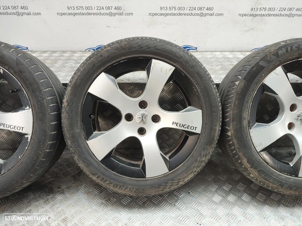Conjunto de jantes 17 Savara originais Ronal Peugeot 3008 Mk1 7,5J ET29 4x108 - 4