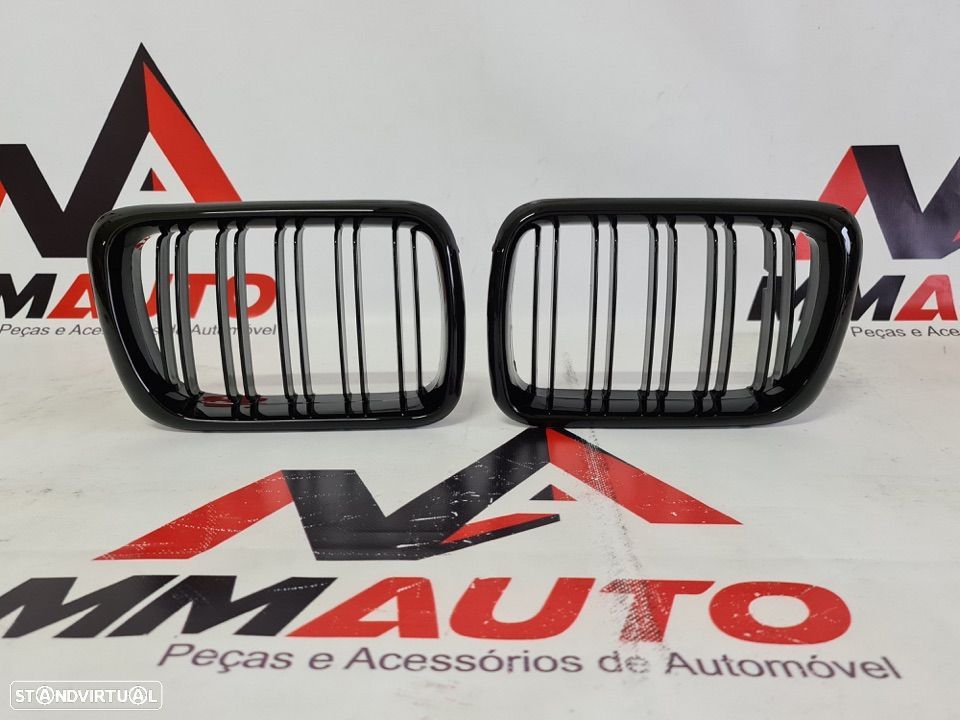 Grelhas Frontais BMW E36 Facelift (Lamina Dupla) - 1