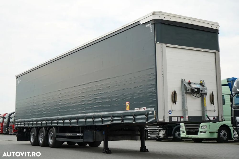 Schmitz Cargobull / CORTINĂ / MEGA / PUNȚĂ RIDICATĂ / PUNȚI SAF / ACOPERIȘ RIDICAT / PRELATĂ ARMATĂ - 10