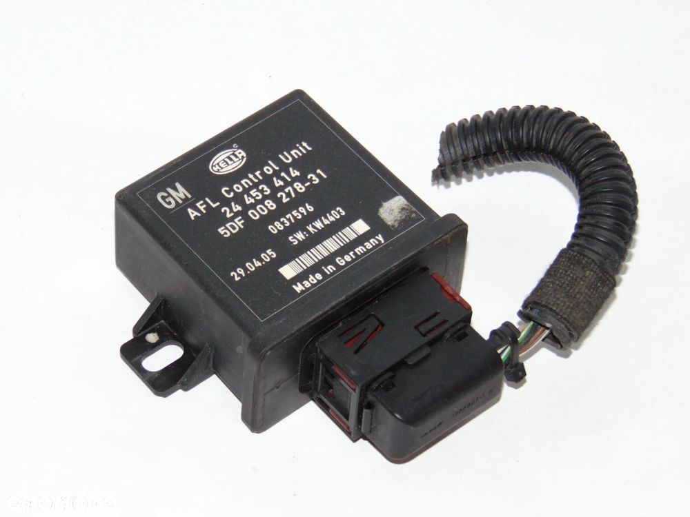 Moduł świateł xenon AFL 24453414 5DF008278-31 Opel Vectra C Signum 02-05r - 1