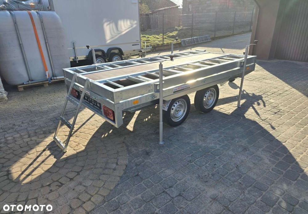 Zaslaw Przyczepa do przewozu uli Zasław 300 HL Hochlader 300 x 150 cm - 5