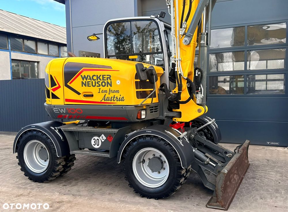 Wacker Neuson EW100 2018 4800 mth KOPARKA KOŁOWA EW 100 - 8