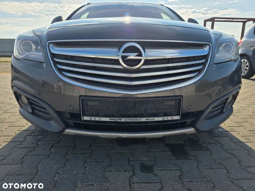 OPEL INSIGNIA A LIFT COUNTRY TOURER CROSS ZDERZAK PRZEDNI KOMPLETNY GRILL SPRYSKI HALOGENY Z190 - 1