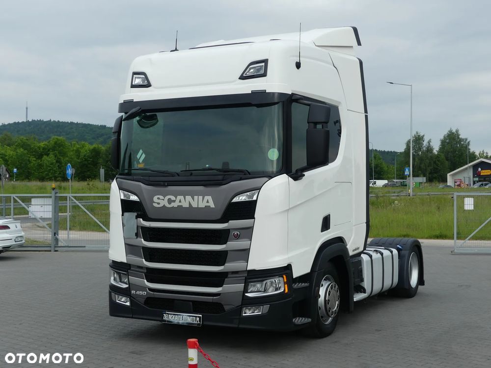 Scania R450 / EURO 6 / RETARDER / LOW DECK / KLIMA POSTOJOWA / - 2