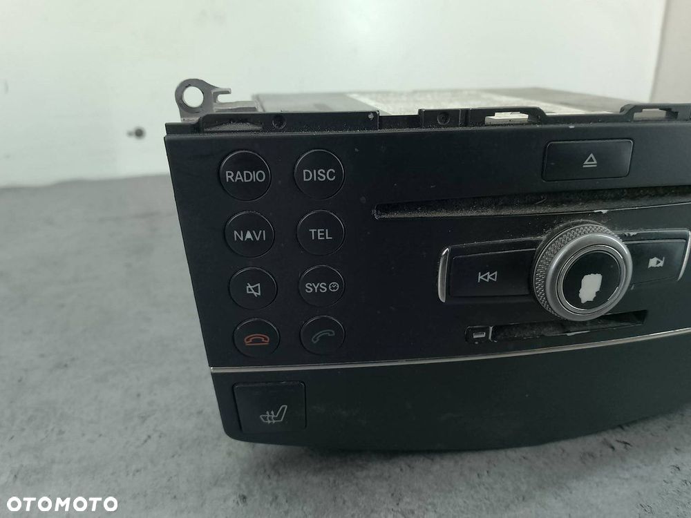 RADIO CD NAVI MERCEDES-BENZ KLASA C W204 A2049062800  A2048706789 - 2