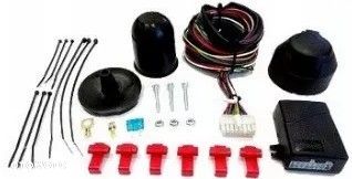 Nowy Kompletny Hak Holowniczy z Kulą + Moduł z Wiązką Uniwersalną 7pin + Gniazdo elektr. do Opel Zafira II B 2 Minivan od 2005 do 2014 - 6