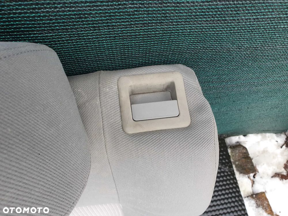 Fotele Fotel Kanapa Welur Jasne Siwe Podlokietnik VW Golf IV 4 3 drzwi komplet - 34