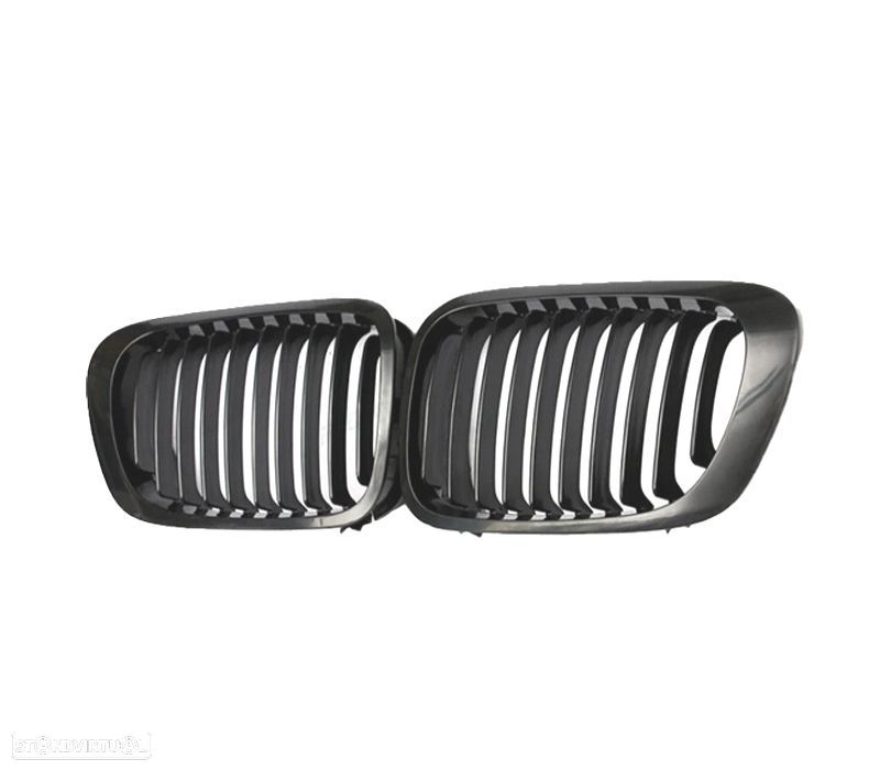 GRELHAS BMW E46 COUPE CABRIO 99-03 LOOK M PERFORMANCE PRETO BRILHANTE - 2