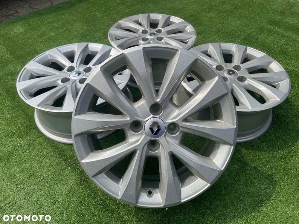 KOMPLET FELG FELGI ALU RENAULT CLIO CAPTUR 16 4X100 ET37 ORYGINALNE