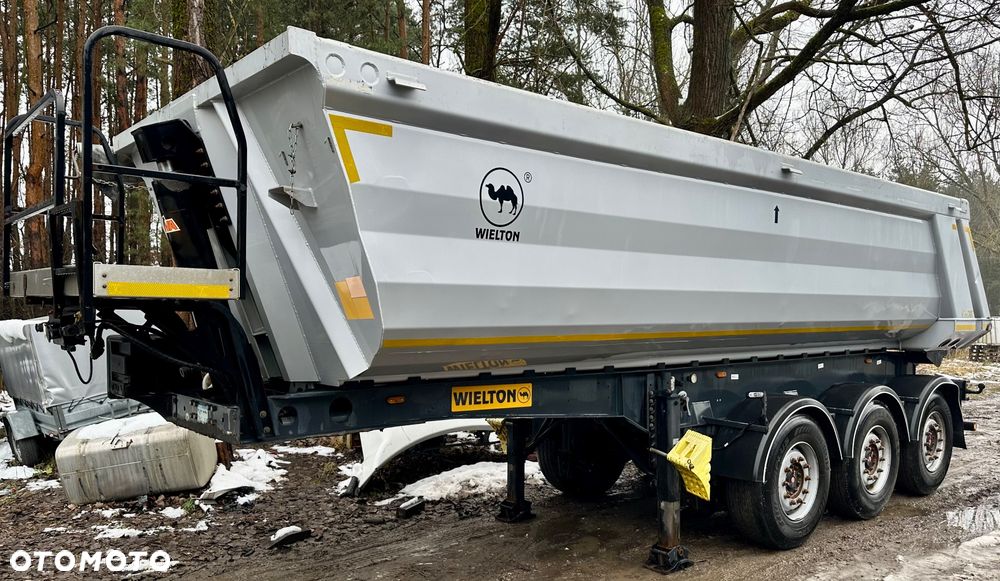 Wielton WYWROTKA NW-3 28m3 HARDOX OSIE SAF OŚ PODNOSZONA PLANDEKA WAGA:5200kg 2015r STAN IDEALNY - 1