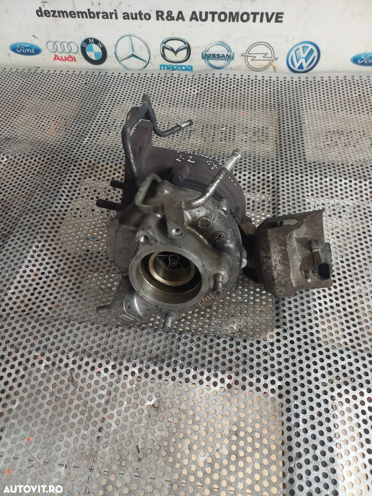 Turbo Turbina Mazda 6 Mazda CX-7 2.2 Diesel Cod R2AC Cod VJ40 RHV4 - Dezmembrari Arad - 3