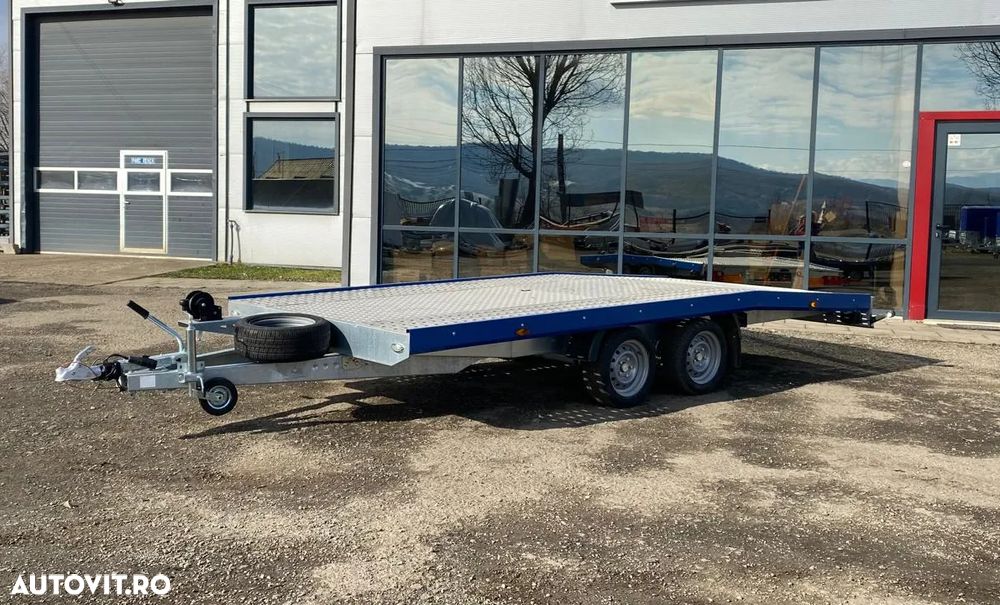 Niewiadow Remorca /Platforma auto 4.5m 2700kg Jupiter plina - 2