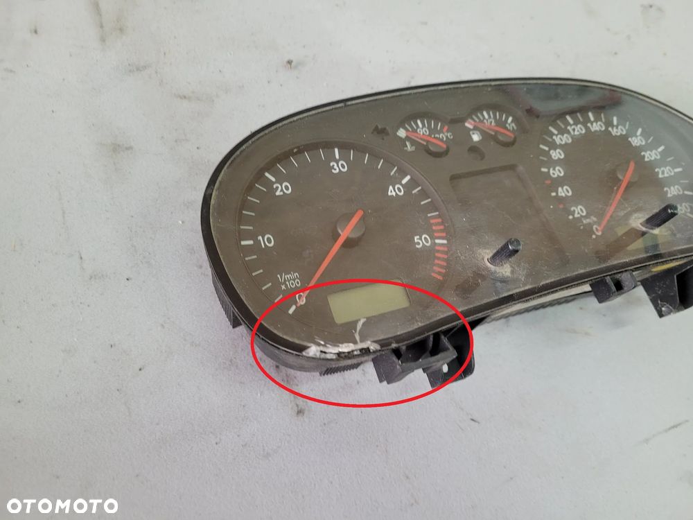 Licznik prędkościomierz VW Golf 4 IV Bora 1,9 TDI 1J0920800G - 3