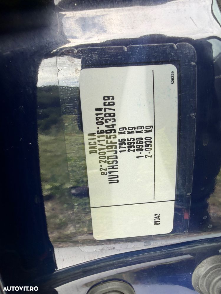 Dacia Duster 1.5 dCi 4x2 Laureate - 14