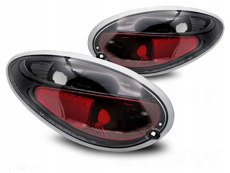 Lampy tyl ne kpl Tuning Black Czarne Chrysler PT Cruiser 2000-2005 - 1