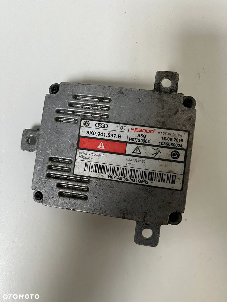 PRZETWORNICA MODUŁ ŚWIATEŁ AUDI SKODA 8K0941597B - 1