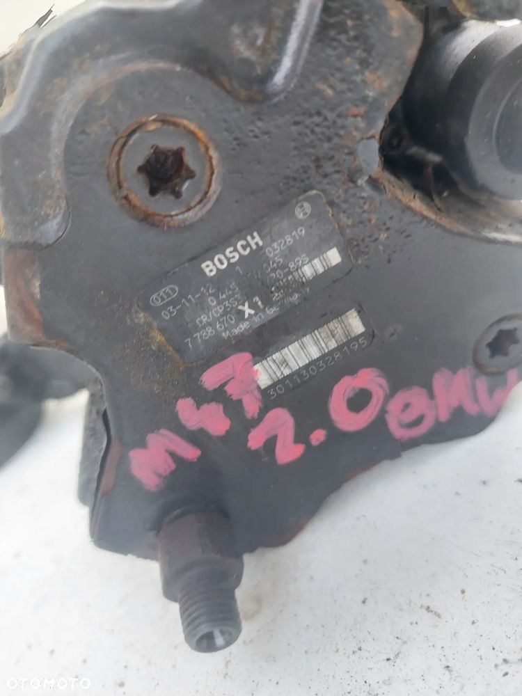 POMPA WTRYSKOWA BMW 2.0 D M47 7788670 - 2