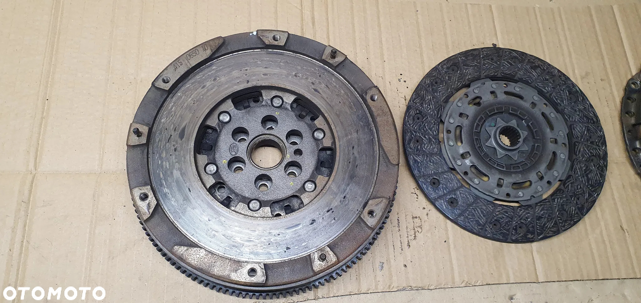 Sprzęgło tarcza docisk koło dwumas dwumasa LUK Opel Zafira C 1.4 Turbo - 2